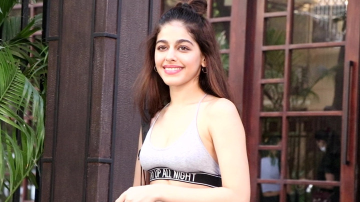 Alaya F spotted at a dance class in Bandra