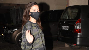 Alia Bhatt spotted at Sanjay Leela Bhansali’s house Juhu