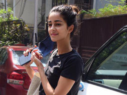 Ananya Panday spotted at Anshuka Yoga in Bandra