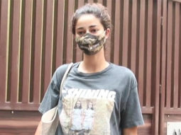 Ananya Panday spotted at Yoga class Bandra