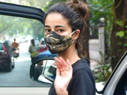 Ananya Panday spotted at yoga classes Bandra