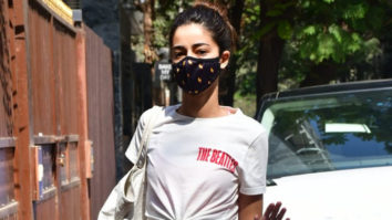 Ananya Panday spotted outside Yoga class in Bandra