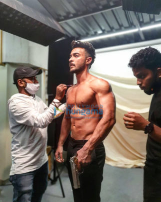 On The Sets Of The Movie Antim - The Final Truth