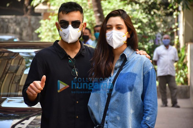 Anushka Sharma and Virat Kohli make their first appearance since the birth of their daughter