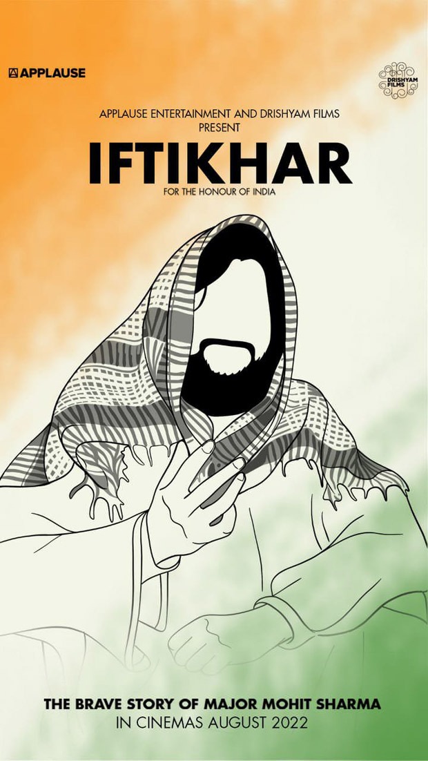 Applause Entertainment and Drishyam Films' Iftikhar, based on Ashok Chakra awardee Major Mohit Sharma, to begin filming in September Applause Entertainment and Drishyam Films' Iftikhar, based on Ashok Chakra awardee Major Mohit Sharma, to begin filming in September