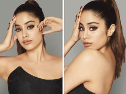 BOLD AND BEAUTIFUL! Janhvi Kapoor kicks off the week on a glamorous note with bronzed look and winged liner