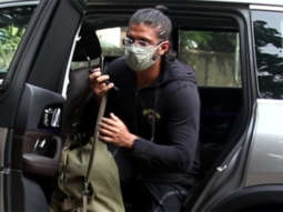 Farhan Akhtar spotted at Otters club Bandra