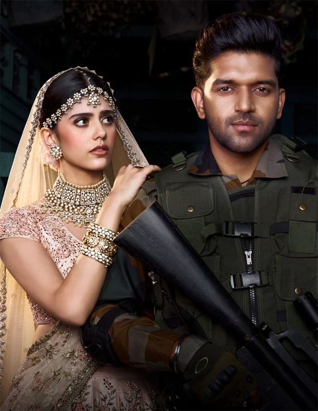 Guru Randhawa and Sanjana Sanghi unveil the first look of their upcoming song 'Mehendi Wale Haath'