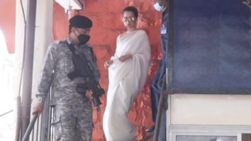 Kangana Ranaut leaves Bandra Police Station