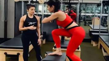 Katrina Kaif sweats it out in the gym during her pilates session, watch video