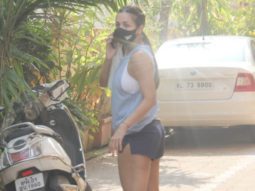 Malaika Arora spotted at Diva Yoga Bandra