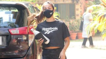 Malaika Arora spotted at Diva Yoga in Bandra