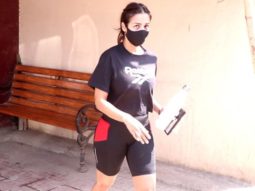 Malaika Arora spotted at Pilates in Bandra