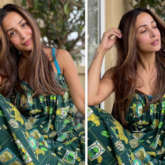 Malaika Arora’s green printed maxi dress is affordable and perfect for your brunch date