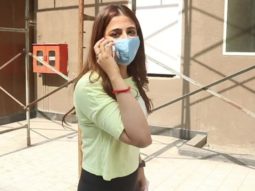 Nupur Sanon spotted at Gym
