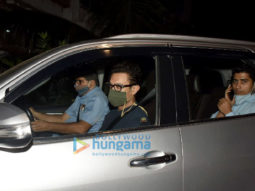 Photos: Aamir Khan and Amitabh Bhattacharya snapped at Imran Khan’s house in Bandra