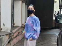 Photos: Alia Bhatt snapped at a studio in Mumbai