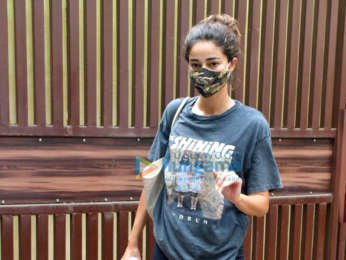 Photos: Ananya Panday spotted at yoga class in Bandra