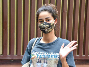 Photos: Ananya Panday spotted at yoga class in Bandra