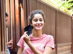 Photos: Ananya Panday spotted at Diva Yoga studio