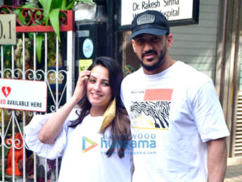Photos: Anita Hassanandani and husband Rohit Reddy spotted at Women's Hospital in Khar
