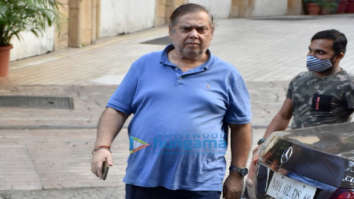 Photos: David Dhawan snapped at Manish Malhotra’s store in Khar