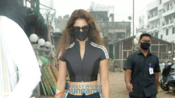 Photos: Disha Patani spotted at Versova Jetty