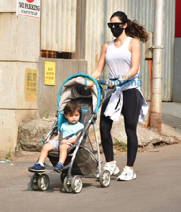 photos gabriella demetriades snapped in bandra while on a walk with her son 1