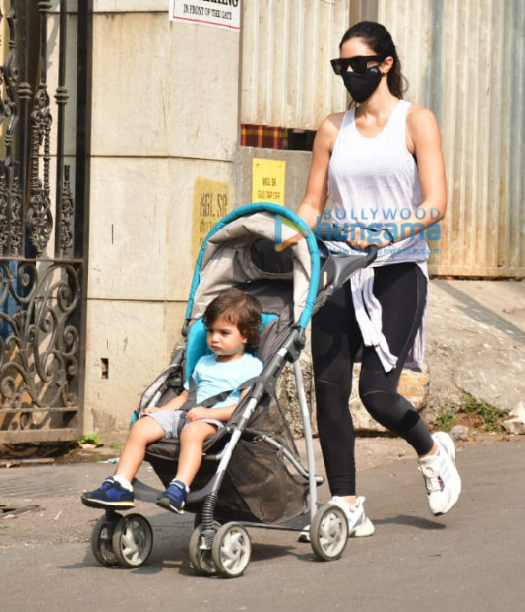 photos gabriella demetriades snapped in bandra while on a walk with her son 3