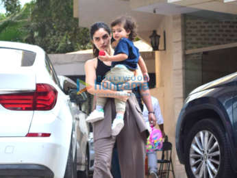 Photos: Gabriella Demetriades spotted in Bandra with her son