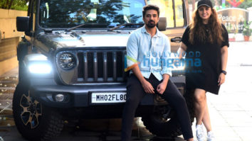 Photos: Huma Qureshi and Saqib Saleem snapped in Bandra