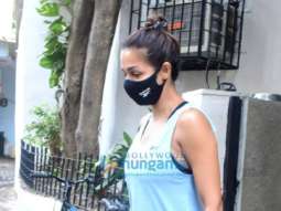 Photos: Malaika Arora spotted at a pet clinic