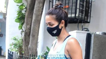 Photos: Malaika Arora spotted at a pet clinic