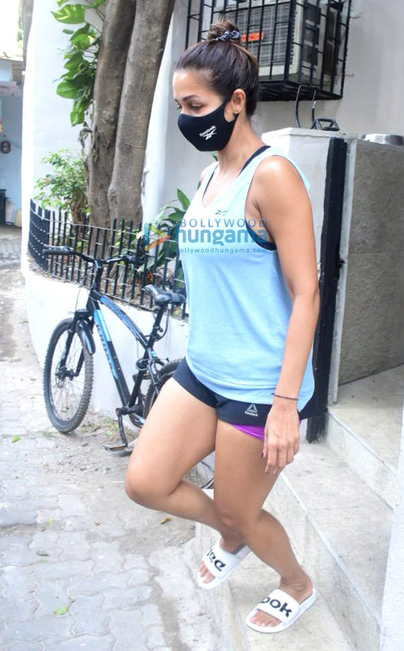 Photos: Malaika Arora spotted at a pet clinic