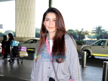Photos: Nora Fatehi and Hansika Motwani snapped at the airport