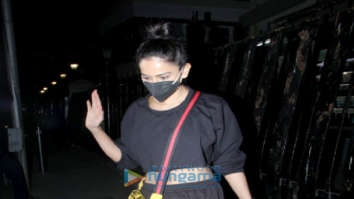 Photos: Rakul Preet Singh spotted outside a salon in Khar