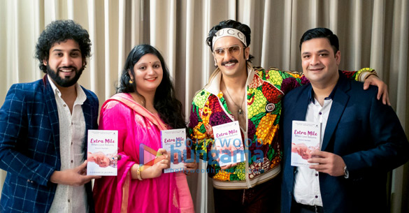 photos ranveer singh snapped at a launch of a novel extra mile when love returns 1