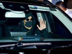 Photos: Ranveer Singh spotted at a dubbing studio