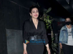 Photos: Raveena Tandon snapped at Siddharth Roy Kapur’s office in Khar
