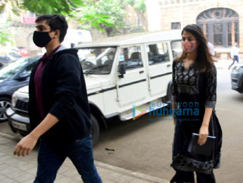 Photos: Rhea Chakraborty and Showik Chakraborty snapped arriving at the NCB office
