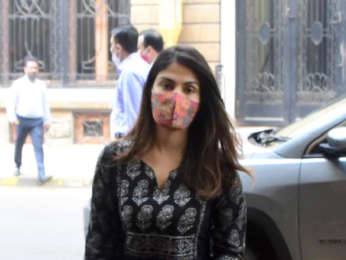 Photos: Rhea Chakraborty and Showik Chakraborty snapped arriving at the NCB office