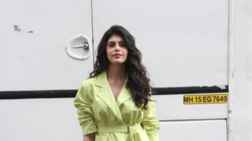 Photos: Sanjana Sanghi snapped on the sets of Indian Idol