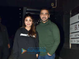 Photos: Shilpa Shetty and Raj Kundra spotted at Hakkasan in Bandra