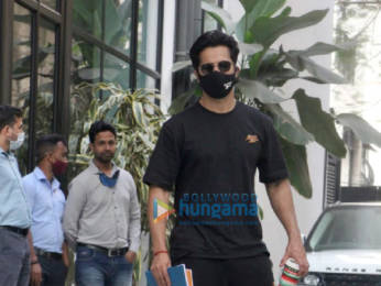 Photos: Varun Dhawan spotted at Maddock Office in Santacruz