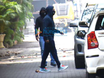 Photos: Varun Dhawan spotted outside his house leaving for Alibaug