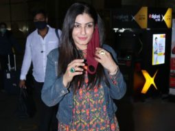 Raveena Tandon spotted at Airport