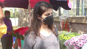 Rhea Chakraborty spotted at Bandra