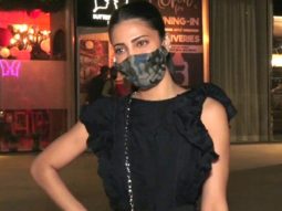 Shruti Haasan with friend spotted at restaurant for dinner