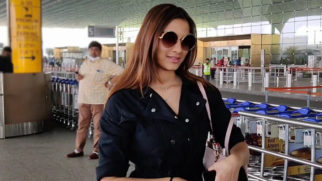 Saiee Manjrekar with her mom spotted at Airport