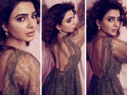 Samantha Akkineni makes a statement in a sheer backless tier dress worth Rs. 16,500